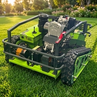 Cortadora de Césped Robótica Automática con Control Remoto SDL188-60A, Cortadora de Césped con Control Remoto para Huertos y Laderas, Envío Gratuito