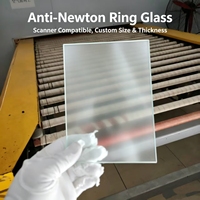 Vidrio anti Newton de 220x300x3mm adecuado para escáner plano V700V750V850 4990, se puede personalizar en otros tamaños.