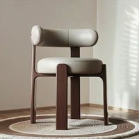 Nouvelle Chaise de Salle à Manger Scandinave en Chêne 2026, Style Mid-Century Moderne Italien, Design Antique Rembourré pour Maison, Villa, Hôtel