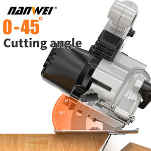 NANWEI 3D5 Mini <strong>Skill</strong> 0-45&deg; Circular <strong>Saw</strong> 21v Variable Speed 5 Inch Cordless Power <strong>Saws</strong> Lithium Battery Powered - Product Image 6