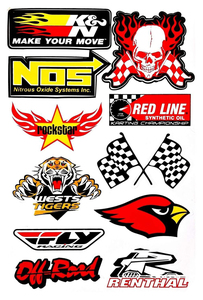 Autocollant de course de <span class=keywords><strong>moto</strong></span> 3D pour Honda CBR 600RR 1000RR 300R 250R 650F 500R CBR600 F4i - Product Image 3