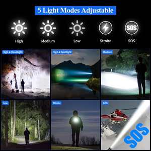 <span class=keywords><strong>Lampe</strong></span> tactile LED <span class=keywords><strong>Lampe</strong></span> <span class=keywords><strong>torche</strong></span> <span class=keywords><strong>1</strong></span> <span class=keywords><strong>km</strong></span> de <span class=keywords><strong>portée</strong></span> <span class=keywords><strong>Lampe</strong></span> <span class=keywords><strong>torche</strong></span> de secours portative super brillante haute puissance rechargeable par USB - Product Image 4