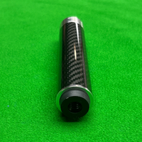 Minimalist 6/8 İnç T700 Karbon Fiber Bilardo Istakası Uzatma Aparatı Premium Hafif Bilardo Sopa Uzatıcısı