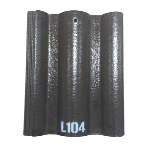Tuile de toit en béton isolée à prix avantageux, couleur bleue, revêtement émaillé - Product Image 2