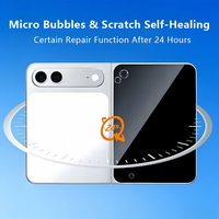 Protector de Pantalla de Hidrogel Nano Suave EPU Plegable 30000 Veces, Anti-rayas, HD Claro, para iPhone Fold Ultra