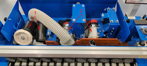 Macchine mobili per la lavorazione del <span class=keywords><strong>legno</strong></span> bordatrice automatica per mobili <span class=keywords><strong>in</strong></span> <span class=keywords><strong>legno</strong></span> Pvc bordo Bander dritto e curva - Product Image 5