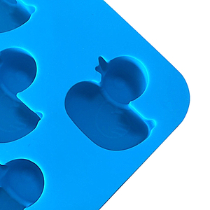 Silicone Ice lưới chim cánh cụt nhỏ màu vàng vịt khuôn Ice Cube khuôn nhỏ động vật DIY sô cô la khuôn - Product Image 3