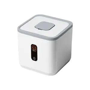 Modern tasarım 5kg plastik pirinç saklama kutusu ölçüm fincan çevre dostu PS mutfak konteyner gıda depolama ve çanta kullanımı için