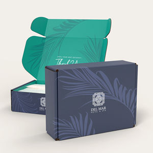 HD Custom Paper Box Packing Corrugated Shipping Customize Mailer Box Paper Packaging Boxes Small Custom Logo