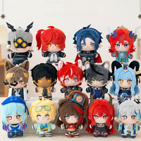 19 Stili 10CM Arknights Mudrock Surtr W Chen Nunu Bambola Morbida 3D Imbottita Anime Peluche Giocattoli Ciondolo Portachiavi