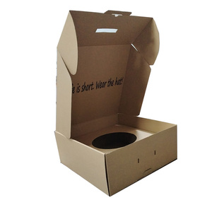 Lớn Rộng Brim Fedora Hat Hộp Bao Bì Biểu Tượng Tùy Chỉnh In Ấn Cao Bồi Hat Hộp Fedora Hat Hộp - Product Image 6