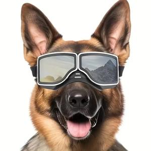 Gafas de Sol para Perros con Correas Ajustables, Gafas Protectoras para Perros Resistentes a los Rayos UV, al Viento, al Polvo y a la Niebla, Protección Ocular - Product Image 2