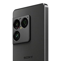 Pour Sony Xperia 1 VIII : Protection d'objectif creuse colorée pour l'encadrement de l'appareil photo, film métallique noir anti-rayures, autocollant super fin pour capuchon d'objectif