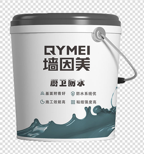 QYM Polyurethane Waterproof Coating for Kitchen & Bathroom <b>Construction</b> Strong <b>Adhesion</b> on Damp Surfaces - Product Image 1