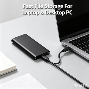 SSD พกพา USB3.0 Type-C ตัวเรือนโลหะผสมสังกะสี ฮาร์ดดิสก์ภายนอกแบบพกพา ขนาดเล็กกะทัดรัด ใช้งานร่วมกับแล็ปท็อปและพีซี - Product Image 3
