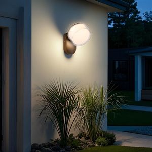 Wall <b>Light</b> Yard Outdoor Waterproof Aluminum LED Wall Lamp Super Bright for Courtyard Garden <b>Door</b> Head Entrance Lighting - Product Image 6