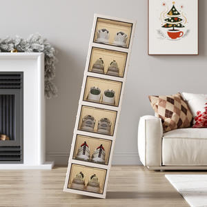 Organizador de Sapatos Dobrável de 9 Camadas, Fácil de Instalar, Armário de Sapatos de Plástico em Uma Peça, Organizador de Sapatos de Plástico com Logotipo Personalizado - Product Image 3