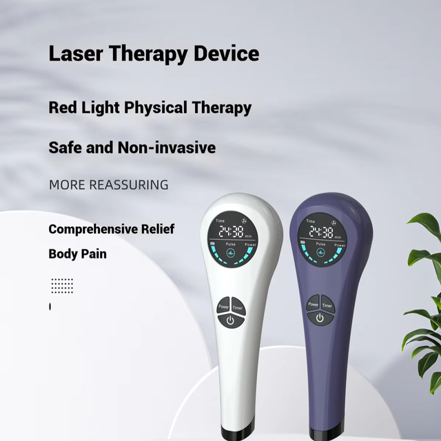 SWIDA Semiconductor Portable Red Light Device USB Rechargeable 2500mAh 650nm Laser Infrared Pet 808nm Handheld Therapy Household
