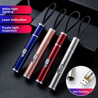 Détecteur de devises portable JF Mini, lampe torche multifonctionnelle, stylo de détection de monnaie, lumière UV compacte, laser métallique, indice de protection IP20