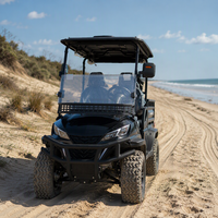 Le dernier modèle de voiturette de golf 2026, doté d'un moteur de 4 kW et d'une batterie longue portée, convient à une utilisation tout-terrain et à la conduite sur la plage.