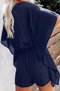 <span class=keywords><strong>Robe</strong></span> à <span class=keywords><strong>manches</strong></span> <span class=keywords><strong>courtes</strong></span>, élastique, couleur unie, pour femme, <span class=keywords><strong>col</strong></span> en <span class=keywords><strong>v</strong></span>, Simple, décontractée, nouveauté tendance, été, 2020 - Product Image 6