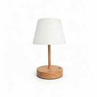 Lampe de table sans fil rechargeable, lampe de bureau portable à LED à intensité variable, batterie incluse, pour restaurant, hôtel, chambre à coucher, USB-C