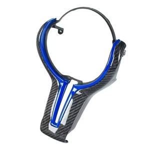 Volant de course en fibre de carbone série M, forme D, style sport, pour châssis F, remplacement et modification RRX-1 Carbon - Product Image 2