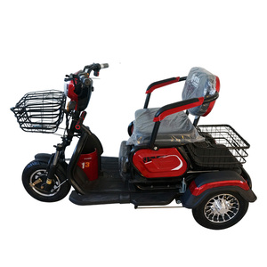 3 asientos 2 Persona eléctrico plegable abierta 48v <span class=keywords><strong>triciclo</strong></span> para <span class=keywords><strong>mayores</strong></span> - Product Image 3