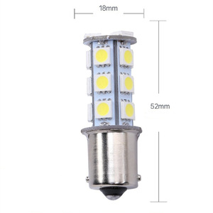 Dubbelzijdige LED-autolamp 5050-18SMD 2W Ultra-helder 1156 knipperlicht remlicht - Product Image 4