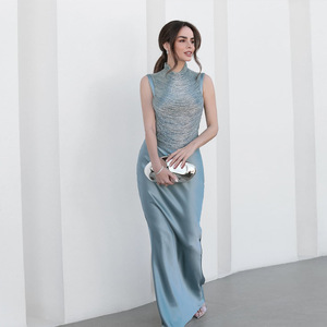 open lace back dress Amazon.in: Dresses For Farewell Party main image 1