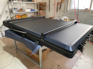 <span class=keywords><strong>Promotion</strong></span> OEM extérieur 4 personnes polycoton imperméable 4x4 tout-terrain voyage pliable Camping coque dure <span class=keywords><strong>toit</strong></span> aluminium voiture tente - Product Image 4