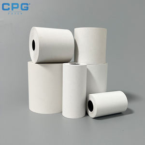 OEM Custom 57x40mm 55gsm Thermal Rolls Low Dust Credit Card Machines Payment Terminal Receipt <b>Paper</b> Roll - Product Image 1