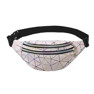 En gros En Cuir PU <span class=keywords><strong>Brillant</strong></span> Holographique Laser Étanche <span class=keywords><strong>Sac</strong></span> <span class=keywords><strong>Banane</strong></span> <span class=keywords><strong>Sac</strong></span> de Taille - Product Image 1