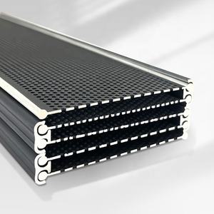 Jala lipat bingkai aluminium hitam abu-abu disesuaikan, - Product Image 4