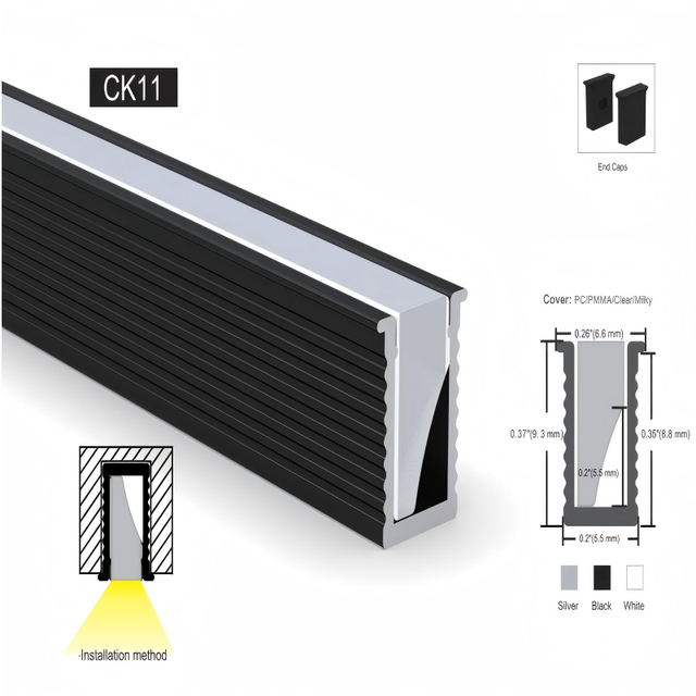 Plaster Led Strip Aluminum Profile Channel Ceiling Drywall Aluminum Flexible Ceiling Recessed IndirectLed Profile