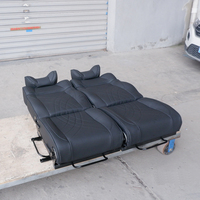 AutoLiuMa personnalisé siège unique RV Rock Roll lit une personne pliante camping-car avec intérieur en cuir caravane camping-car sièges de voiture