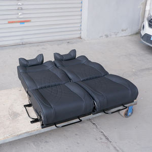 AutoLiuMa personalizado solo asiento RV Rock Roll Bed una persona plegable Campervan con cuero Interior caravana Camper Van asientos de coche - Product Image 5