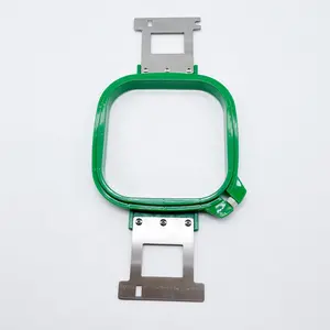 embroidery spare parts green 150 mm square magnetic frame hoop for embroidery machine parts