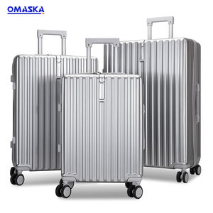 OMASKA कस्टम ABS सामान 3 Pcs महिलाओं 20 24 28 इंच ABS यात्रा सामान सेट - Product Image 1