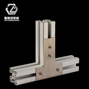 ตัวเชื่อมอลูมิเนียมโปรไฟล์รูปตัว T รุ่น 4545 เสริมเหล็กกล้าไร้สนิม สำหรับงานรีดขึ้นรูปอลูมิเนียม - Product Image 2