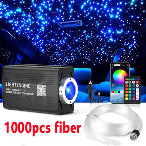 1000 pièces 0.02in X 6.5ft Kit d'éclairage LED à <span class=keywords><strong>fibre</strong></span> <span class=keywords><strong>optique</strong></span> pour <span class=keywords><strong>plafond</strong></span> de toit de voiture 16W éclairage à <span class=keywords><strong>fibre</strong></span> <span class=keywords><strong>optique</strong></span> <span class=keywords><strong>étoilé</strong></span> pour la maison et la voiture - Product Image 2