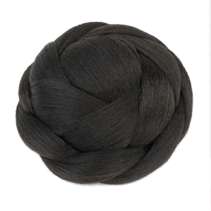 <span class=keywords><strong>Chignon</strong></span> synthétique léger, lisse/bouclé, en forme de beignet, à clipser avec cordon de serrage pour une entretien <span class=keywords><strong>facile</strong></span>, emballage personnalisable - Product Image 3