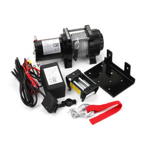 באיכות גבוהה שחור UTV 9500lb מיני סירת מטעין 12v חשמלי כננת מנוע - Product Image 2