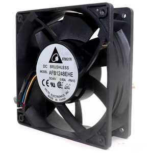 Ventilateur axial de refroidissement Delta AFB1248GHE/EHE/SHE 120 mm 48 V, débit d'air élevé, usage industriel - Product Image 4