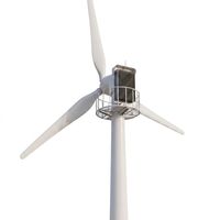 Éolienne à axe horizontal 30KW GWS-30000W 380V Triphasé PMSG Diamètre 12m Démarrage ultra-léger pour système hybride éolien-solaire IP54