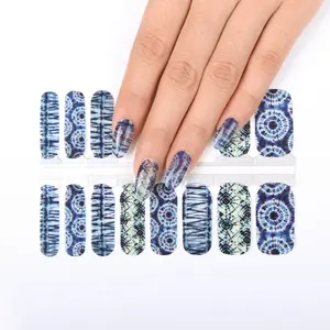 2024 Nail Art Nail Sticker Cartoon Zelfklevende Nagel Sticker Stencils