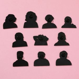 Spille in smalto morbido per personaggio <span class=keywords><strong>serie</strong></span> <span class=keywords><strong>TV</strong></span> nuovo Designer cappello a spilla accessori alla rinfusa Teleplay persona attore per bambini in lega - Product Image 4