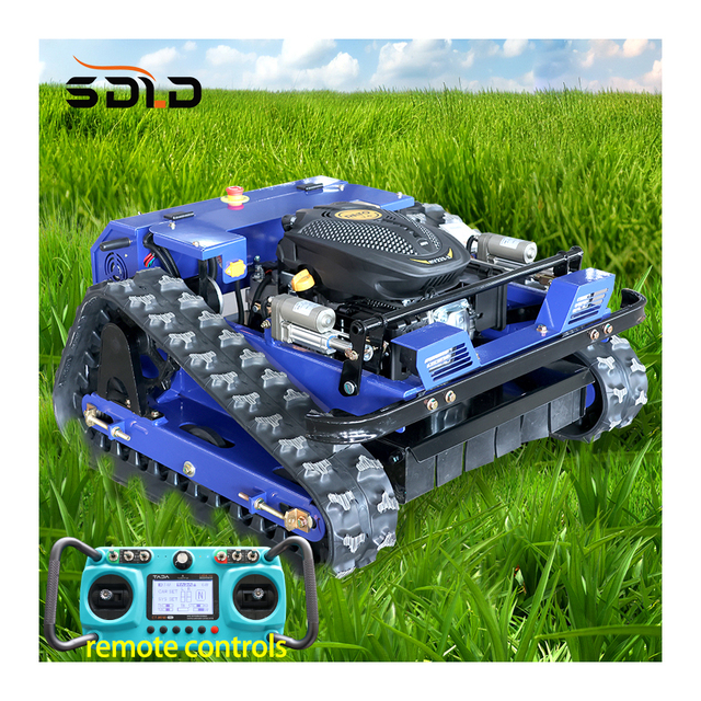 Factory Sales zero Turn Tractor Crawler Grass Cutter Remote Control Lawn Mower Machines for Grass Cutting