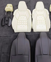 Accessoires automobiles : Housse en cuir personnalisée pour sièges sport de course, Siège baquet RS6 Sport pour Audi A3 A4 A5 A6 A7 Q5 Q7 Q8 – Amélioration