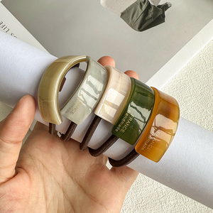 Kinling OEM tasarım dikişsiz yaz el yapımı kişiselleştirilmiş elastik saç bantları çocuklar için - Product Image 5
